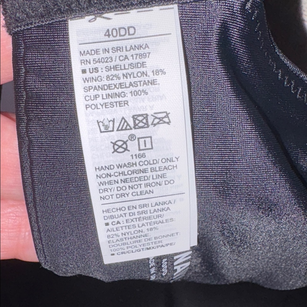 Black Women’s T-Shirt Bra - Classic Support 40DD NWT - Picture 11 of 11